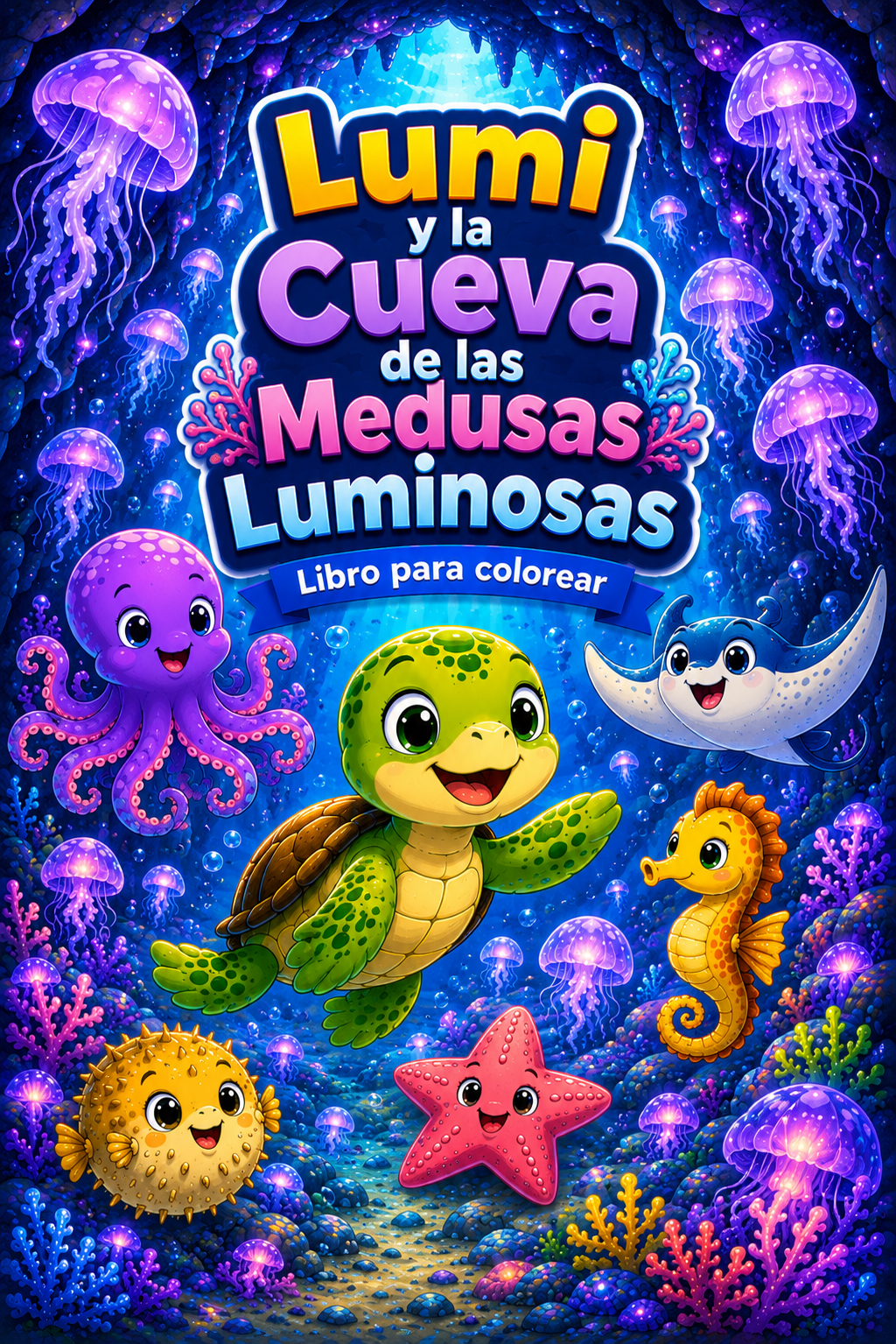 Lumi y la Cueva de las Medusas Luminosas